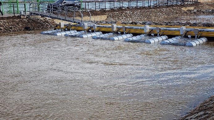 river installation